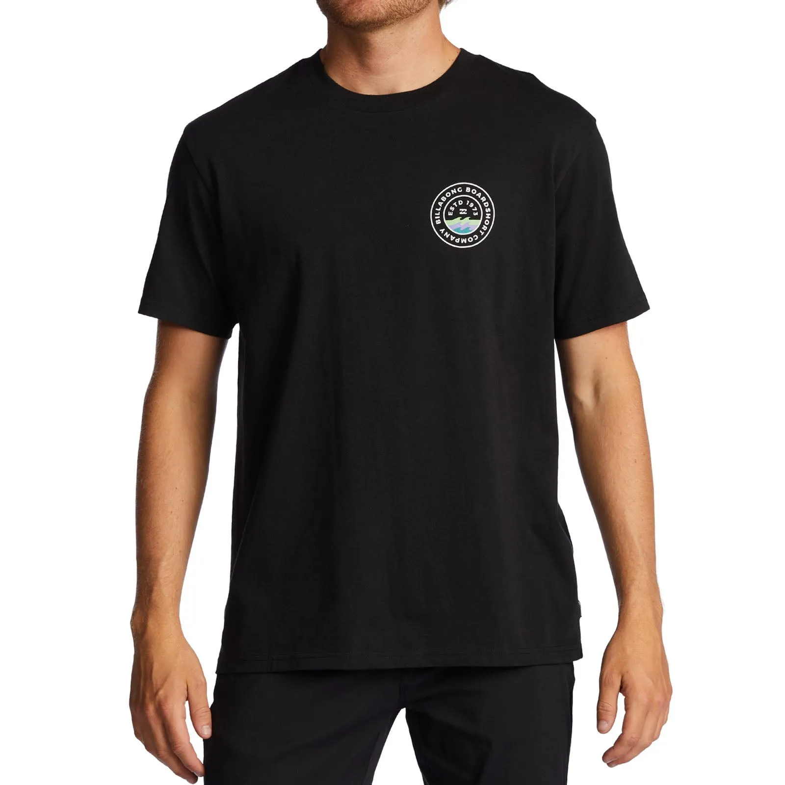 Billabong Mens Walled Short Sleeve Cotton T-Shirt Top Tee