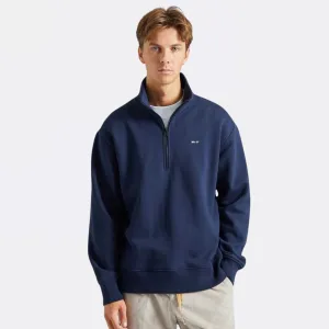 Briggs 3504 Half Zip Sweater (Navy Blue)