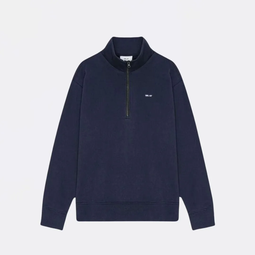 Briggs 3504 Half Zip Sweater (Navy Blue)