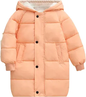 Coat Jacket for Children's Down Padded Jacket Long Cotton Padded Jacket Baby Children's Padded Jacket Winter Clothing