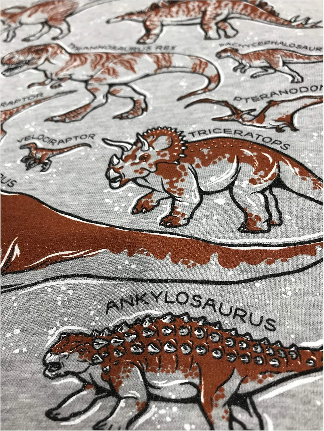 Dinosaur Species | Dino Fan Party Costume T-Rex Raptor Shirt Men Women T-Shirt