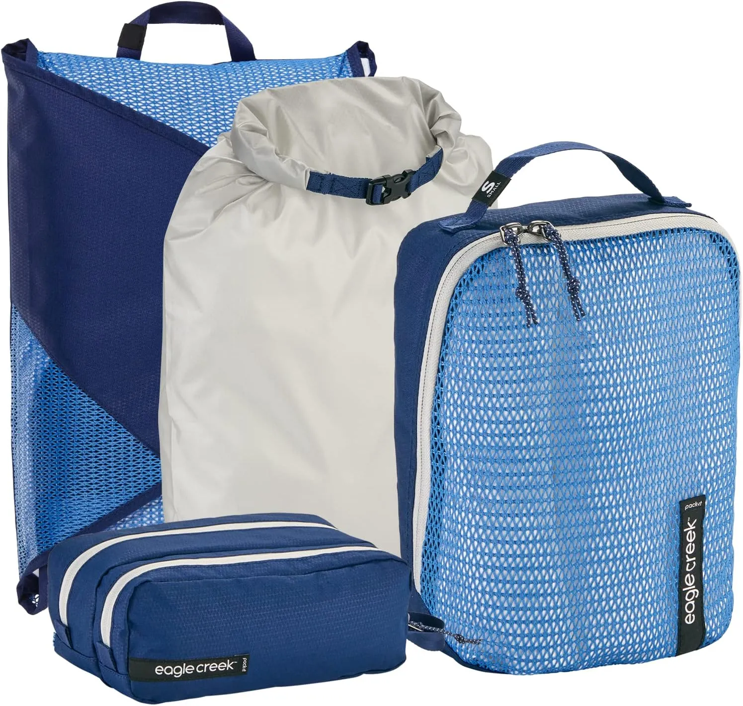 eagle creek Unisex Pack-It Weekender Set, Az Blue/Grey - Set