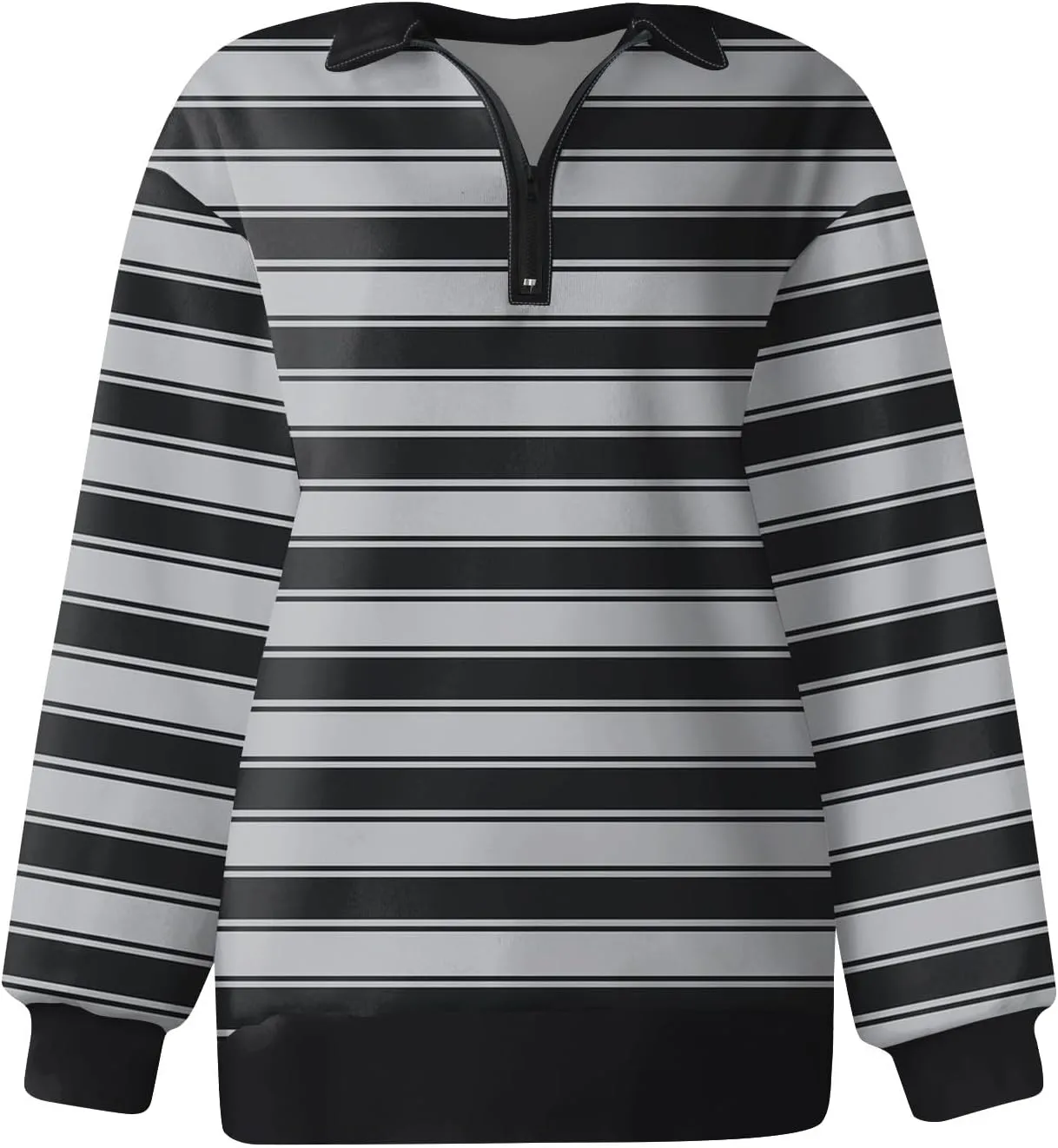 GOFULY 1/4 Zip Pullover Women Fall Color Block Oversized Sweatshirt Sexy Long Sleeve Pullover Tops Winter Cute Outfits 2024