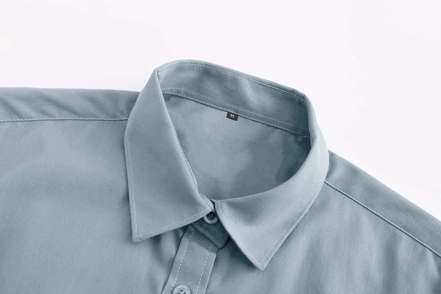 Jandukar Mens Wrinkle Resistant Shirt Long Sleeve Wrinkle Free Dress Shirt
