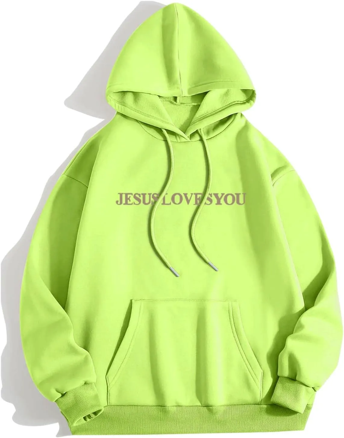 Jesus Loves You Hoodie Christian Jesus Saves Faith Sweatshirt Man Woman Pullover Tops Y2K Clothes Streetwear Gift