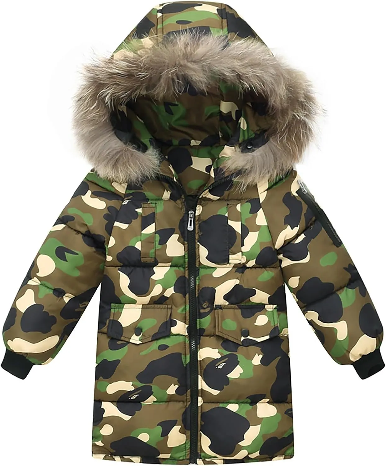 Kid Girls Winter Coats Children's Down Cotton Padded Jacket Autumn And Winter Cotton Padded Kids down Jackets Boys