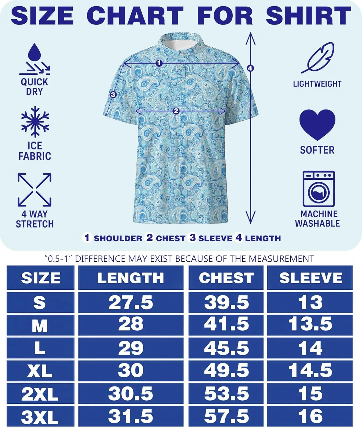 LARSD Men's Henley Shirt Short Sleeve Button Up Stand Collar Casual T-Shirt Top