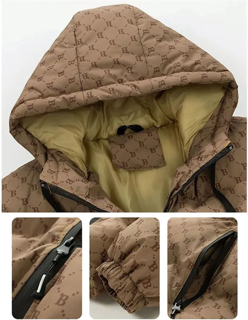 Men's Jacket Men Cotton Padded Jacket Streetwear Jacket Men Warm Coats