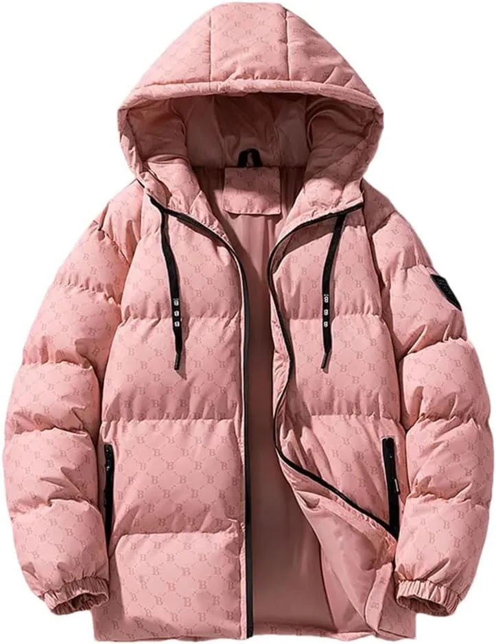 Men's Jacket Men Cotton Padded Jacket Streetwear Jacket Men Warm Coats