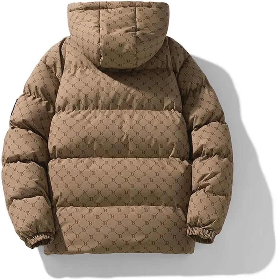 Men's Jacket Men Cotton Padded Jacket Streetwear Jacket Men Warm Coats