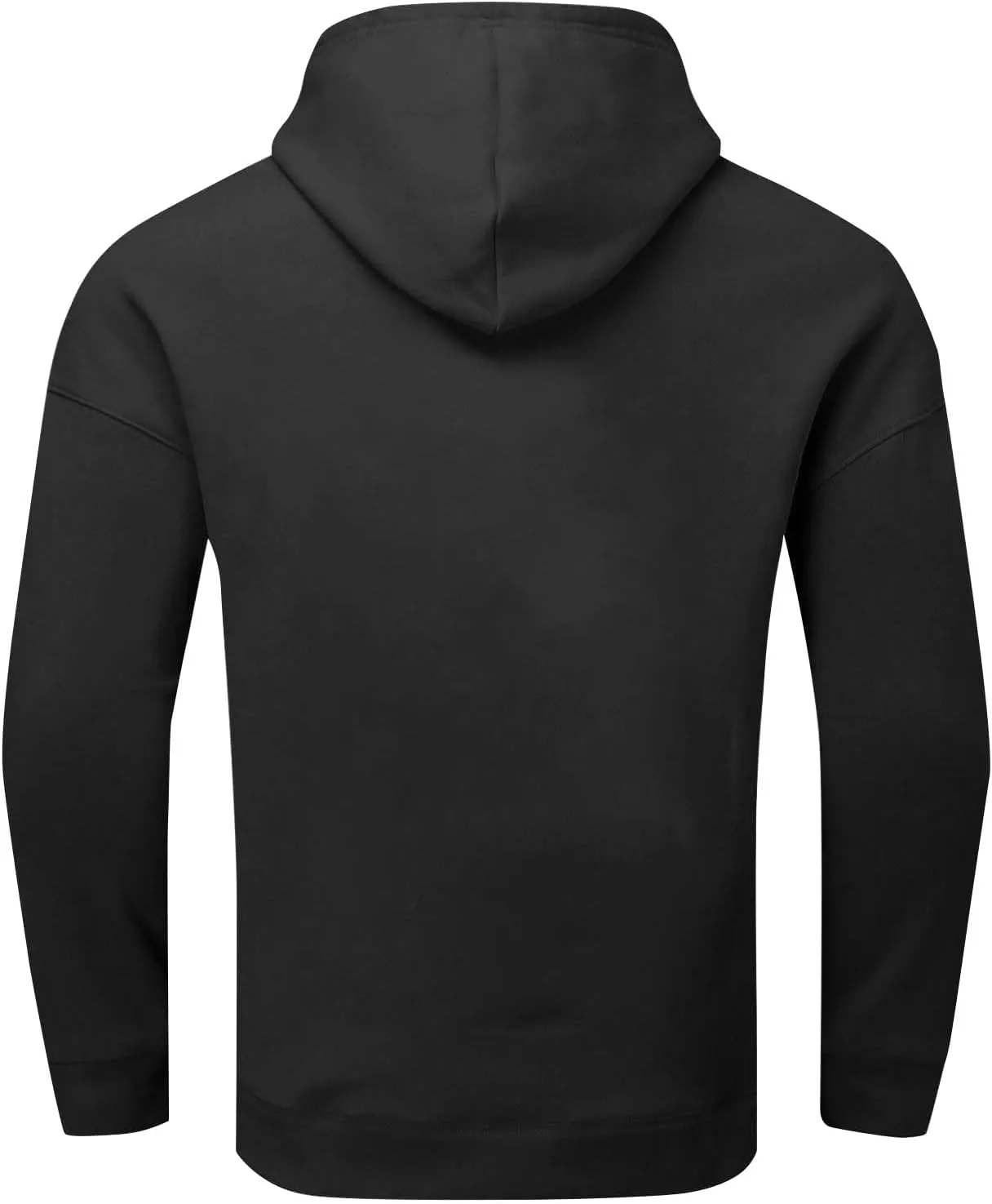 Mens Oversized Hoodie Flag Graphic Casual Plus Size Sweatshirt Fall Winter Long Sleeve Drawstring Hoodies with Pocket
