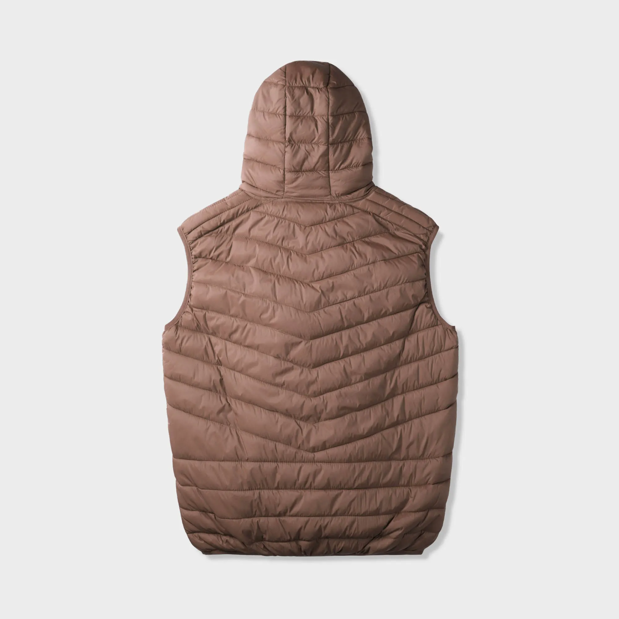 Men's Ultra Light Hooded Puffer Vest
