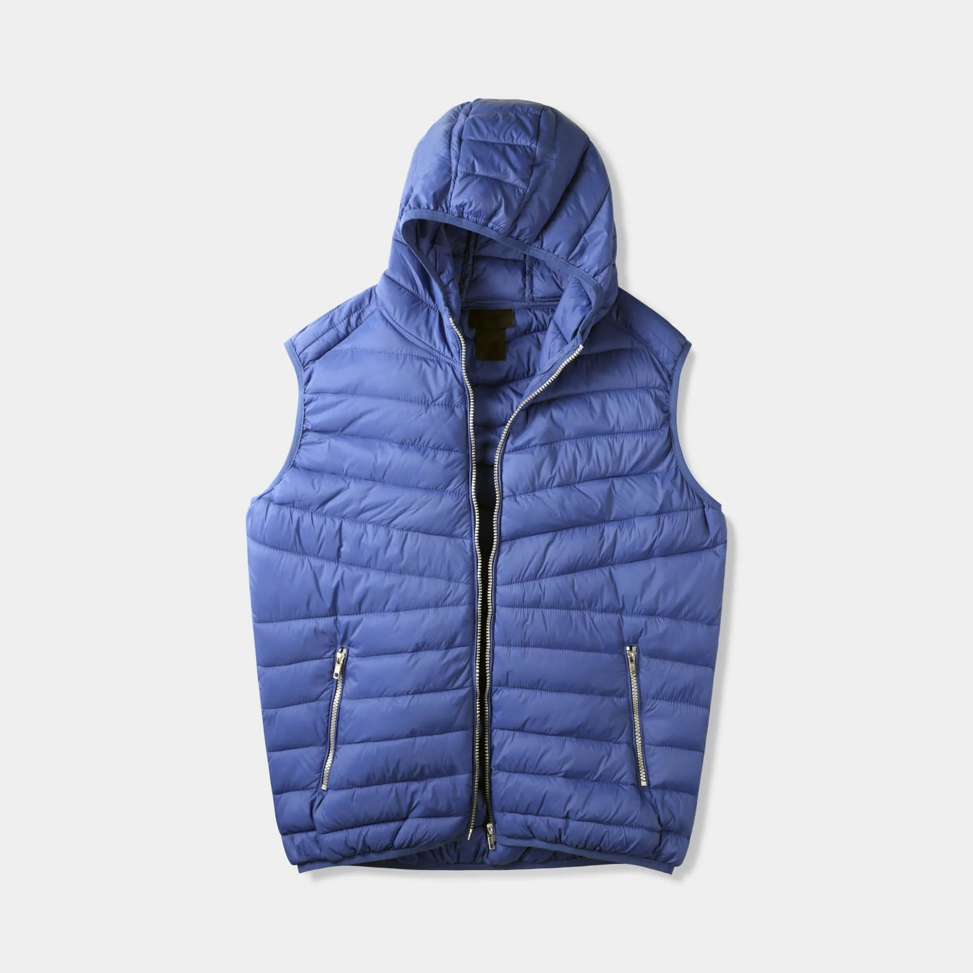 Men's Ultra Light Hooded Puffer Vest