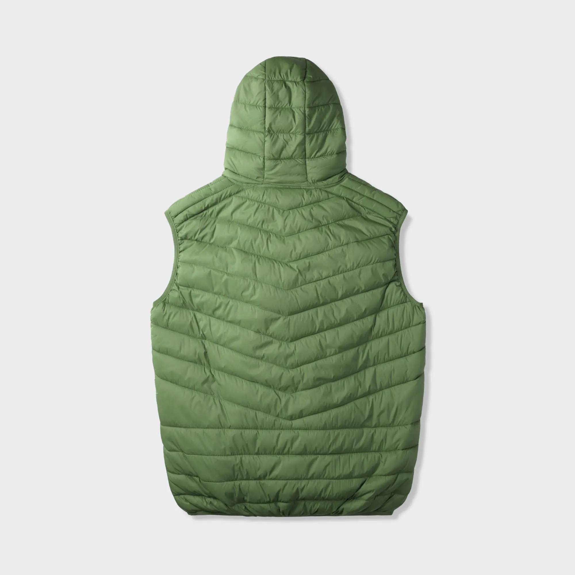 Men's Ultra Light Hooded Puffer Vest