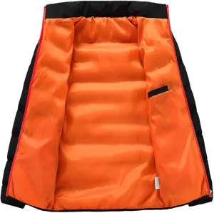 Men's Winter Jacket Warm Puffy Jackets Windproof Puffer Jacket Quilted Insulated Jacket Down Jacket for Business