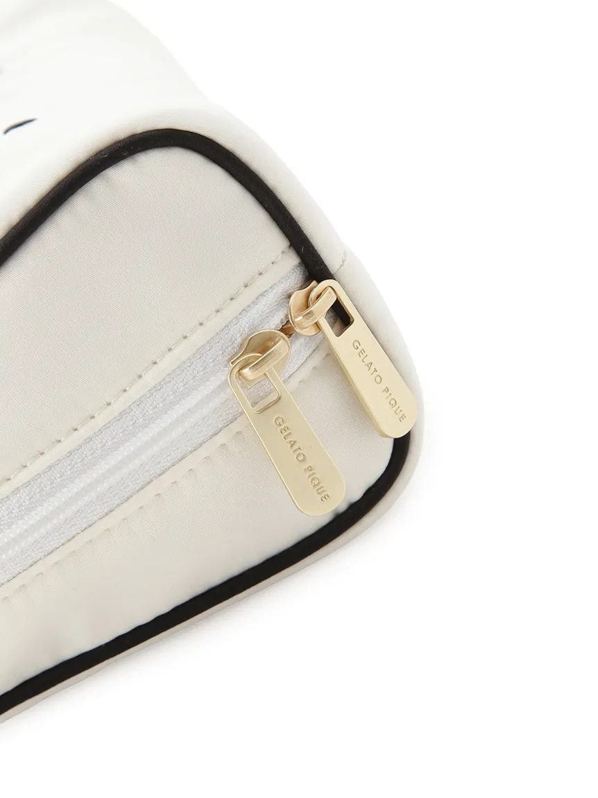 New Heart Logo Satin Pouch