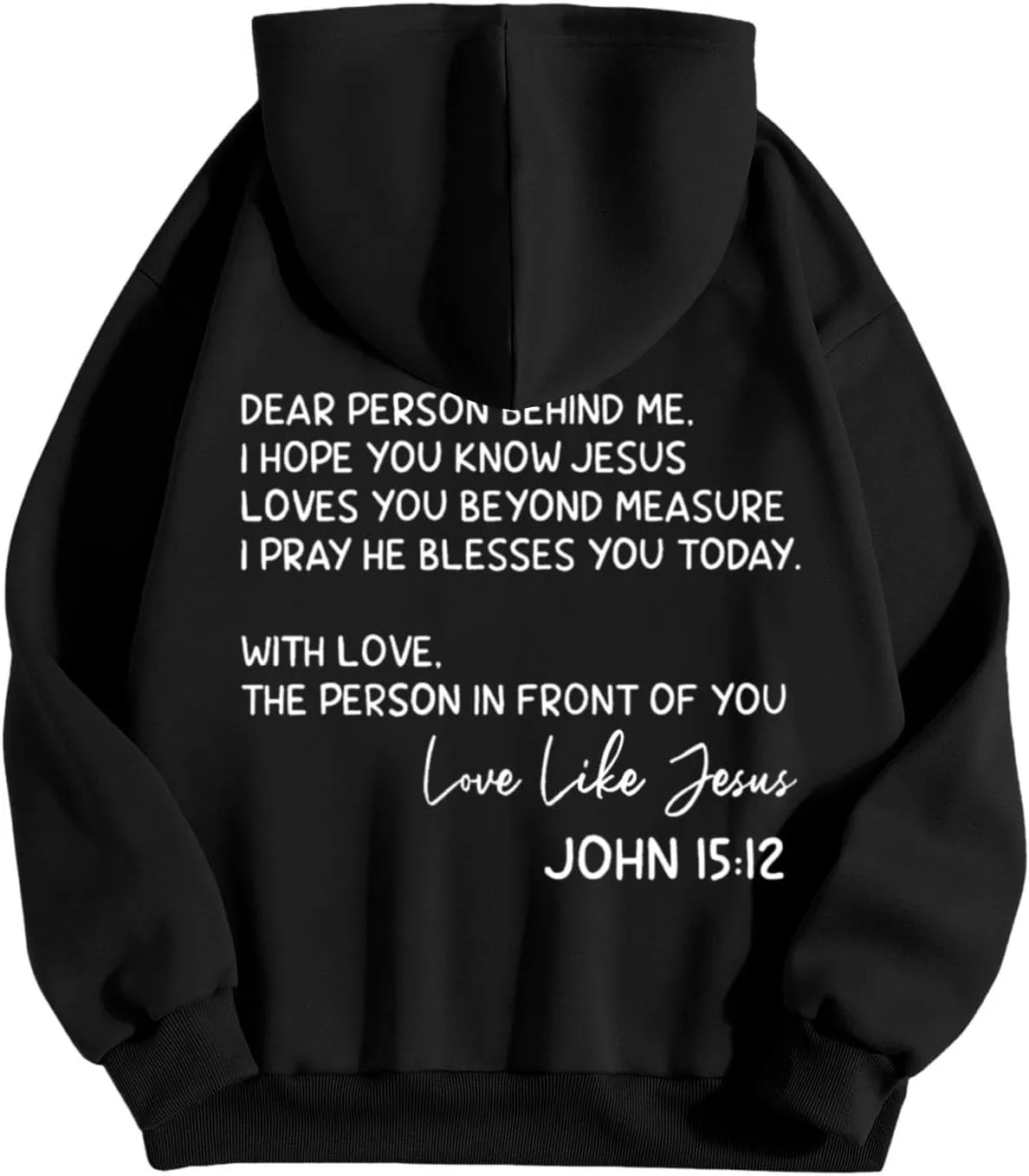 Oversized Letter Print Hoodies for Women Casual Long Sleeve Loose Fit Pullover 2025 Y2k Teen Girls Spring Clothes