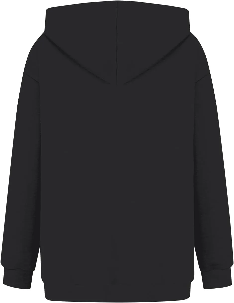Oversized Sweatshirt for Women Y2k Hoodie Hooded Pullover Tops Fall Clothes with Pocket Sweaters Casual Outfits Fall