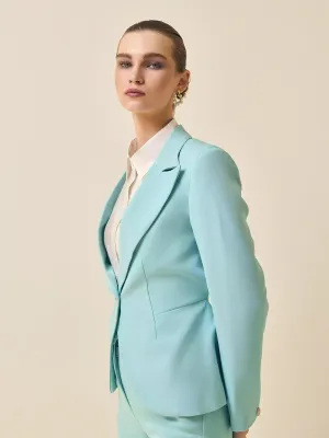 Pastel blue Tailored blazer