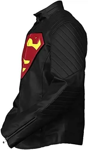 S Logo Jacket Clark Kent Jacket Tom Welling Faux Leather Jacket