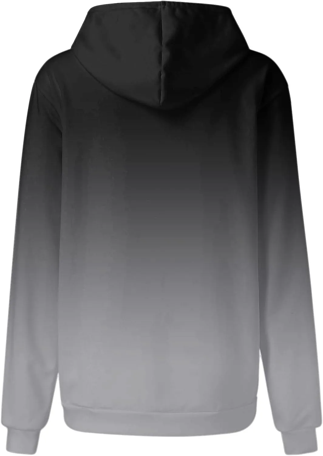 SHAOBGE Oversized Sweatshirt For Women Fall Fashion Long Sleeve Gradient Pullover Casual Loose Graphic Hoodies Y2K Tops