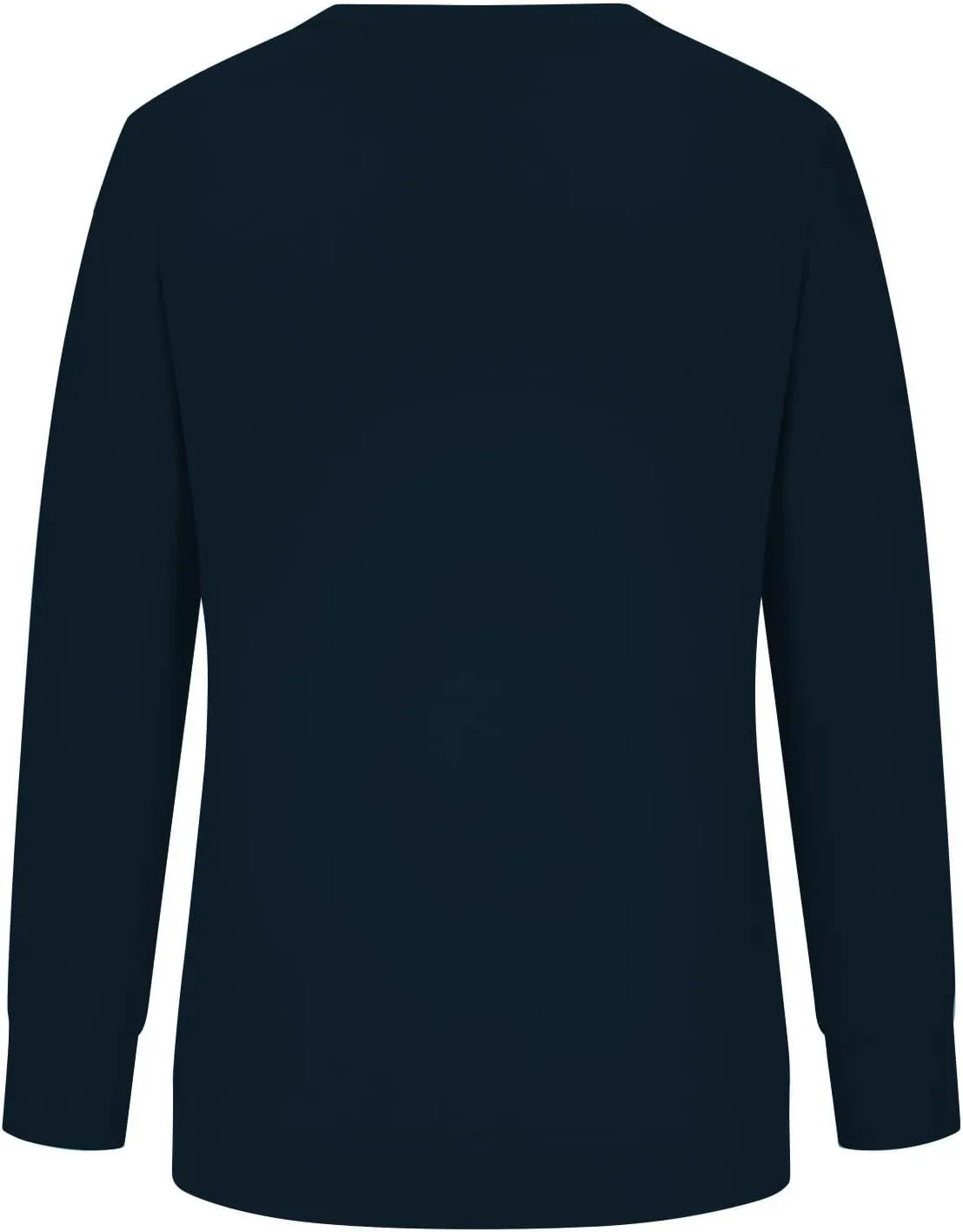 Sweater for Women Round Neck Long Sleeve Sweatshirt Casual Loose Fit Solid Colour Trendy Fall Pullover Tops 2024