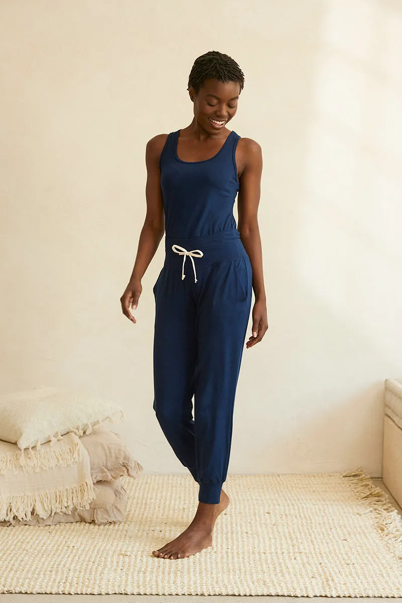 Tank Top   High Waisted Harem Pant