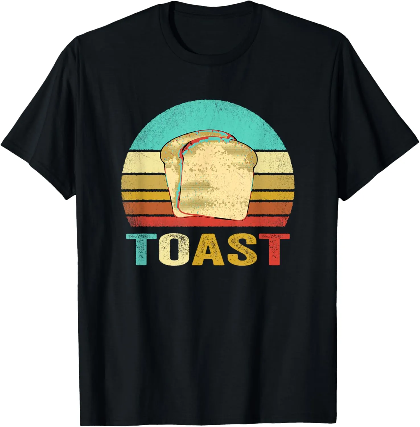 Vintage Toast Shirt Sunset T-Shirt