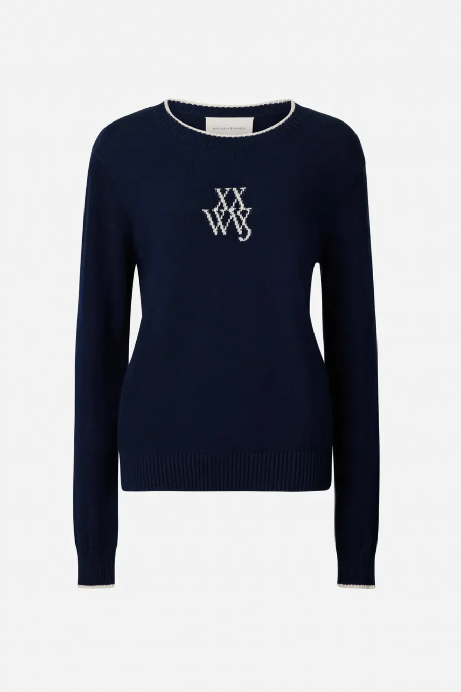 VWXX Unisex Knit Navy/Ivory