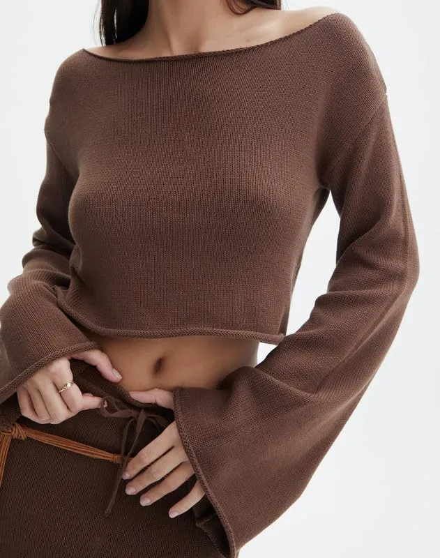 Women 2 Piece Skirt Outfits Y2K Long Sleeve Crop Tops Bodycon Maxi Skirt Set Solid Ruched Fall Suits Streetwear