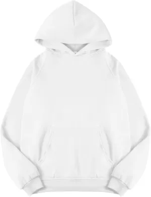 Women Fleece Oversized Hoodie Sweatshirt Long Sleeve Pocket Drop Shoulder Pullovers Top Fall Winter Clothes
