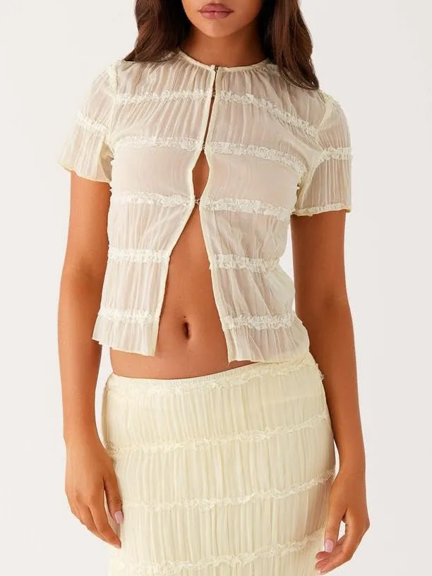 Women Y2k 2 Piece Maxi Skirt Set Ruched Short Sleeve Crop Top Flowy Ruffle Long Skirt Outfits Beachwear