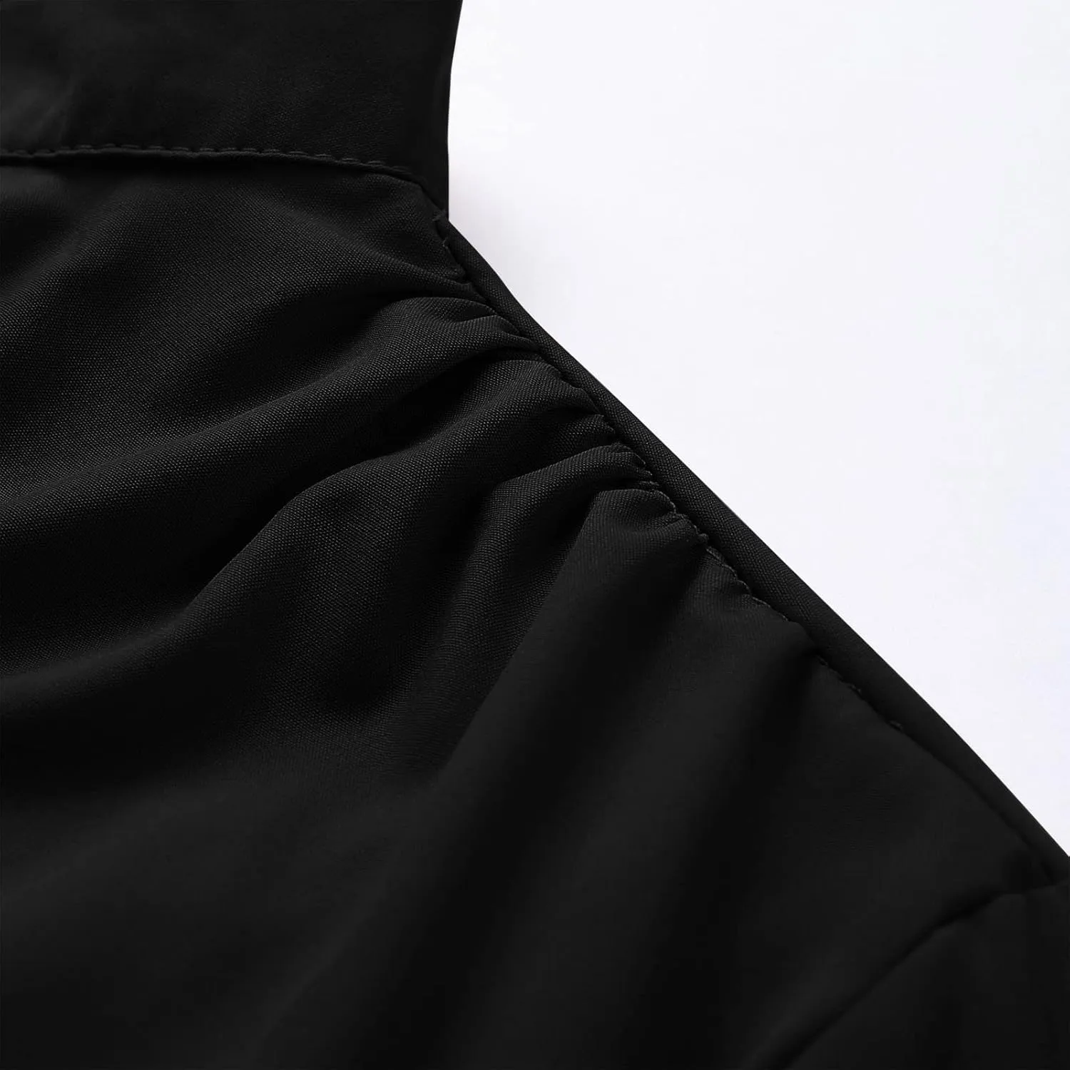 Women's Lapel Collar Wool Pea Coat Long Sleeve Casual Mid-Long Overcoats One Button Business Trench Coat Winter Jacket