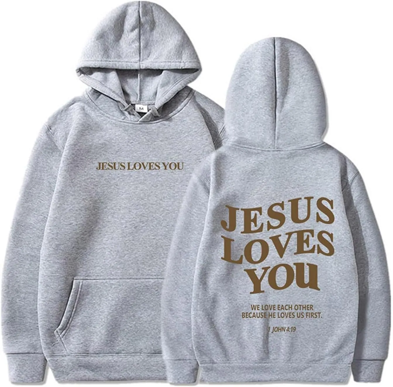 Womens Oversized Print Hoodies Preppy Long Sleeved Graphic Drawstring Sweatshirts Loose Casual Outfit Tops with Pocket