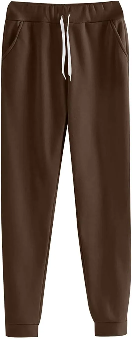 Womens Sweatsuits 2 Piece Set 2024 Oversized Hoodies Baggy Sweatpants With Pockets Fall Winter Y2K Lounge Tracksuit