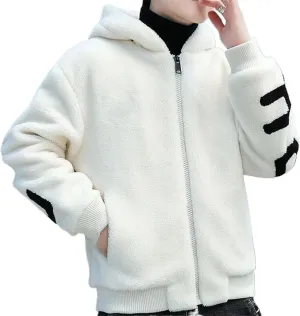 Wool Coat Men Clothing Casual Cotton-padded Jacket Male Autumn Winter Pocket Long Sleeve
