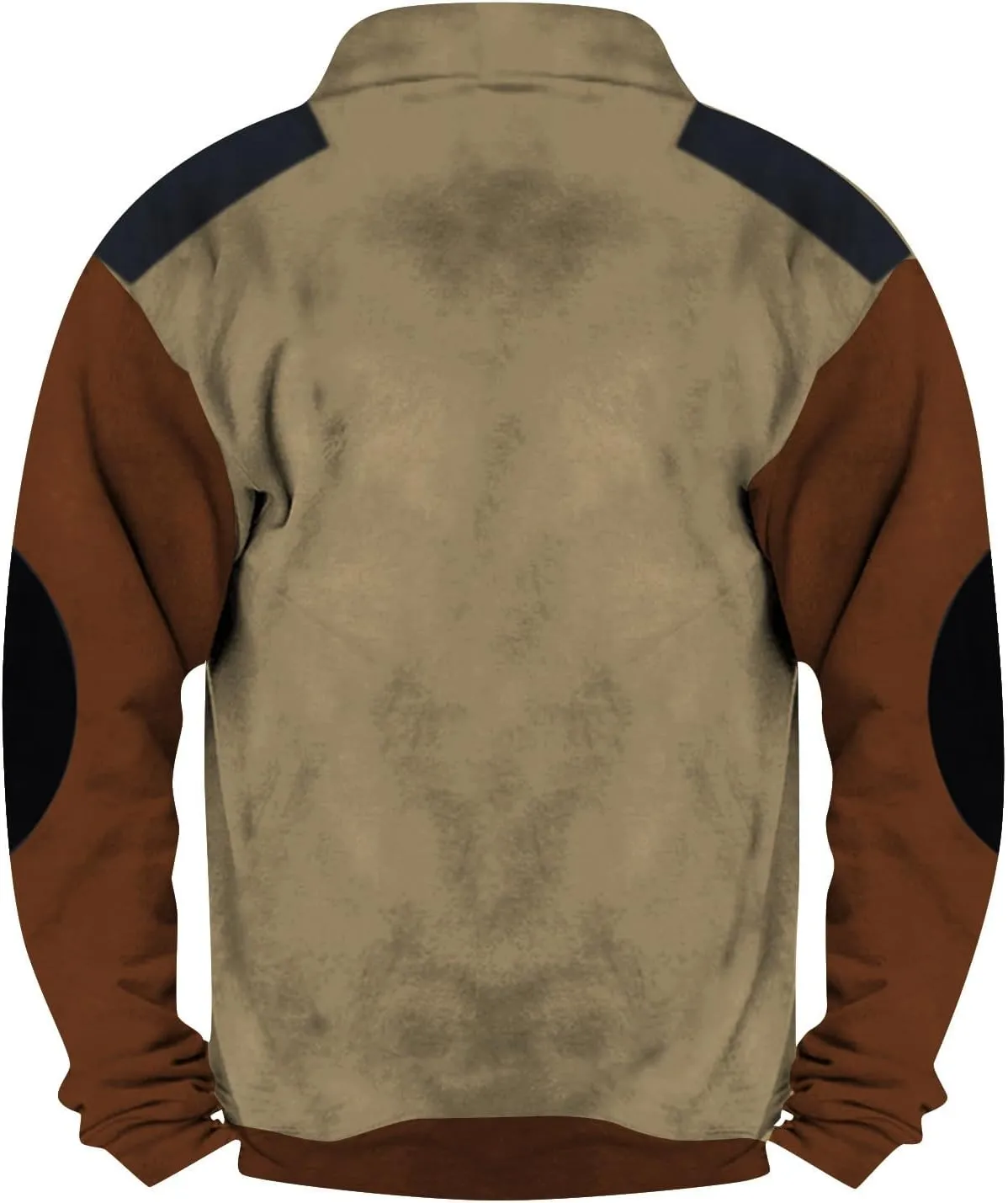 ZEFOTIM Men's Sweatshirts Oversized Fall Long Sleeve Mens Quarter Zip Pullover Warm Graphic Casual Sweatshirt